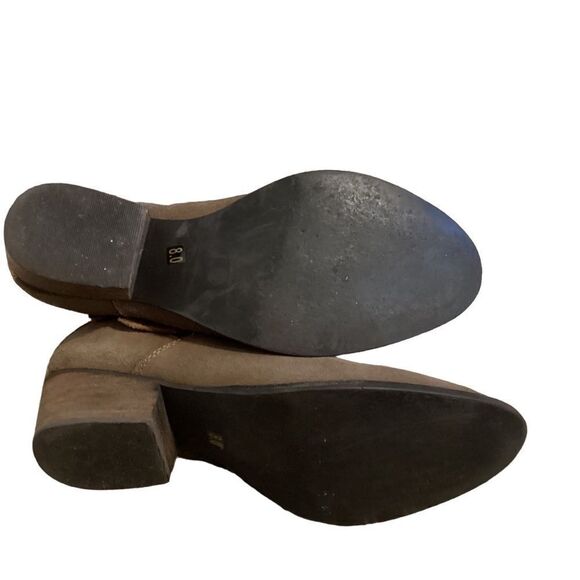 Steve Madden Raskal Suede women's bootie boots buckle 8 - Picture 6 of 11